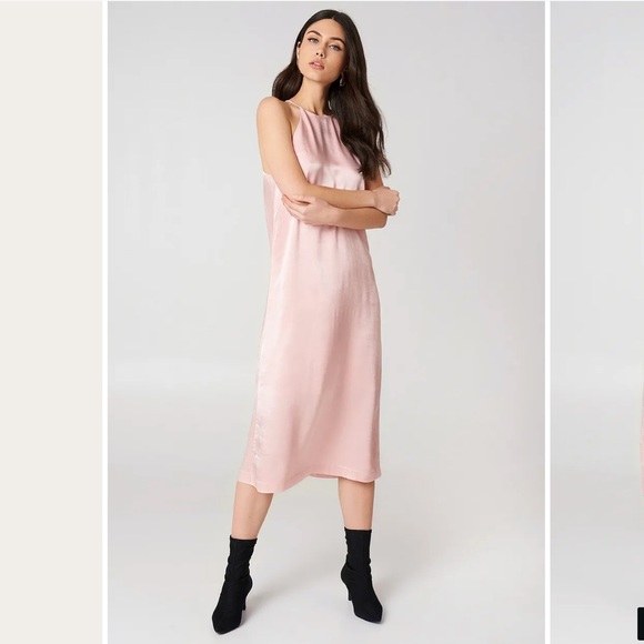 Samsoe & Samsoe Dresses & Skirts - Samsøe & Samsøe Silver Pink Elsa Dress Small